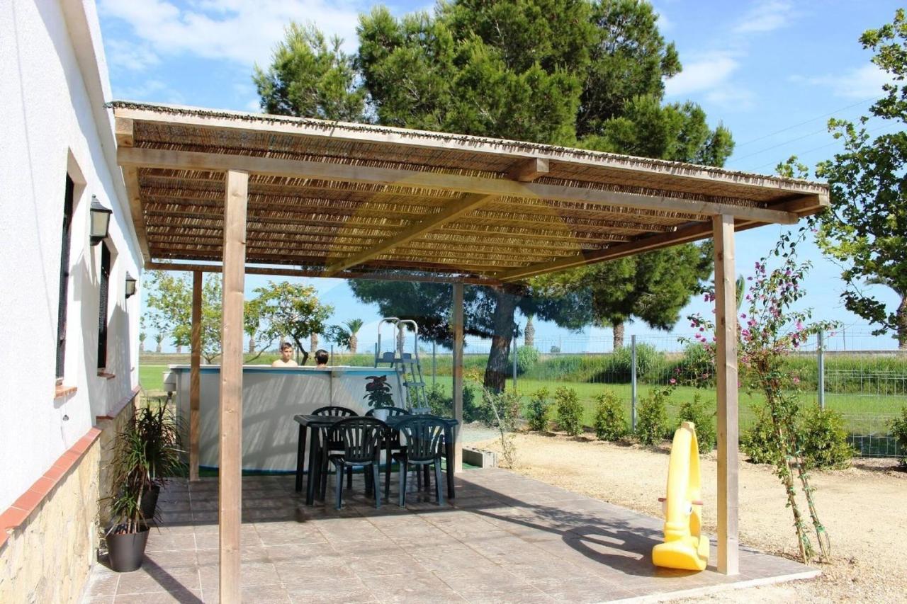 Quet - Casa Rural Con Piscina Privada En El Delta Del Ebro - Deltavacaciones Дельтебре Экстерьер фото