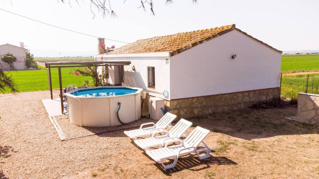 Quet - Casa Rural Con Piscina Privada En El Delta Del Ebro - Deltavacaciones Дельтебре Экстерьер фото